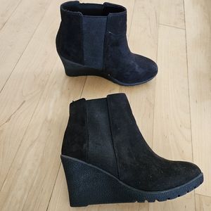H&M black booties size 7